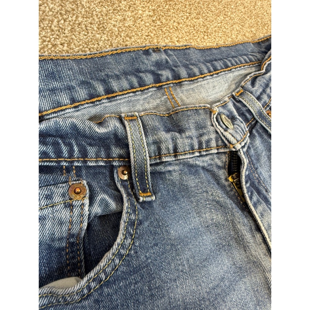 Levi Strauss 511 Slim Fit Jeans Medium Wash Blue‎ Denim W36 L32 36x32 - Picture 9 of 16